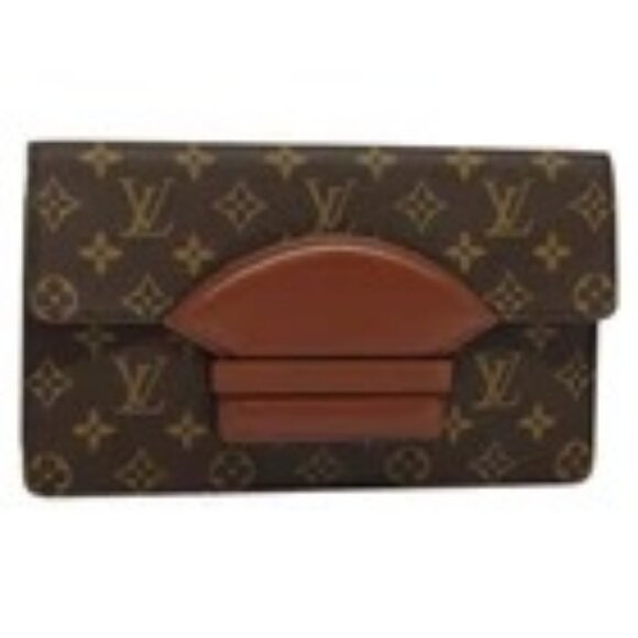 LOUIS VUITTON Monogram Chaillot Clutch Bag M51786 LV Auth 137192 - Picture 1 of 16